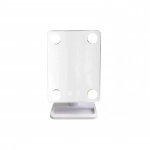 360° Περιστρεφόμενος καθρέπτης 4xLED, x10 - Cosmetic Mirror HH083