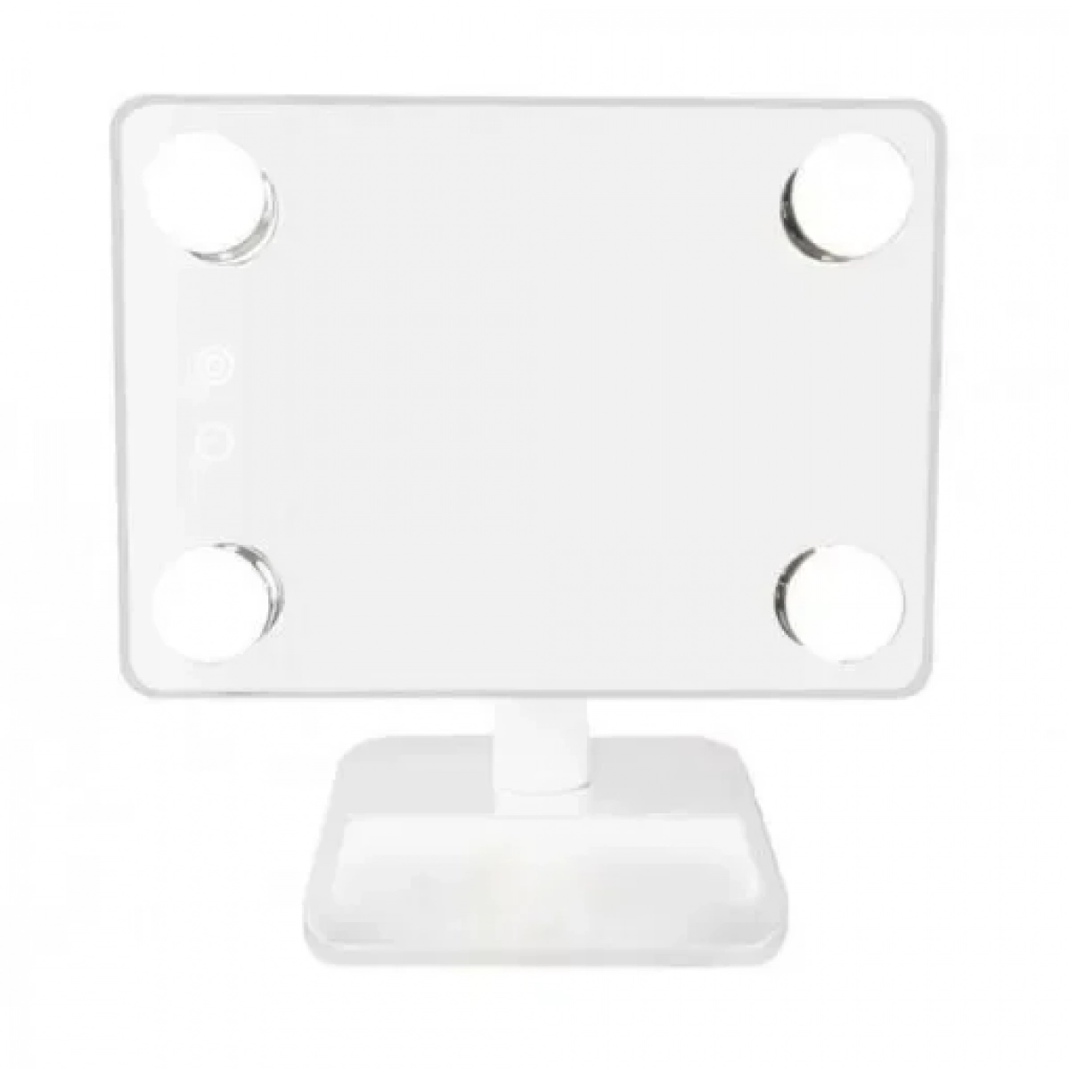 360° Περιστρεφόμενος καθρέπτης 4xLED, x10 - Cosmetic Mirror HH083
