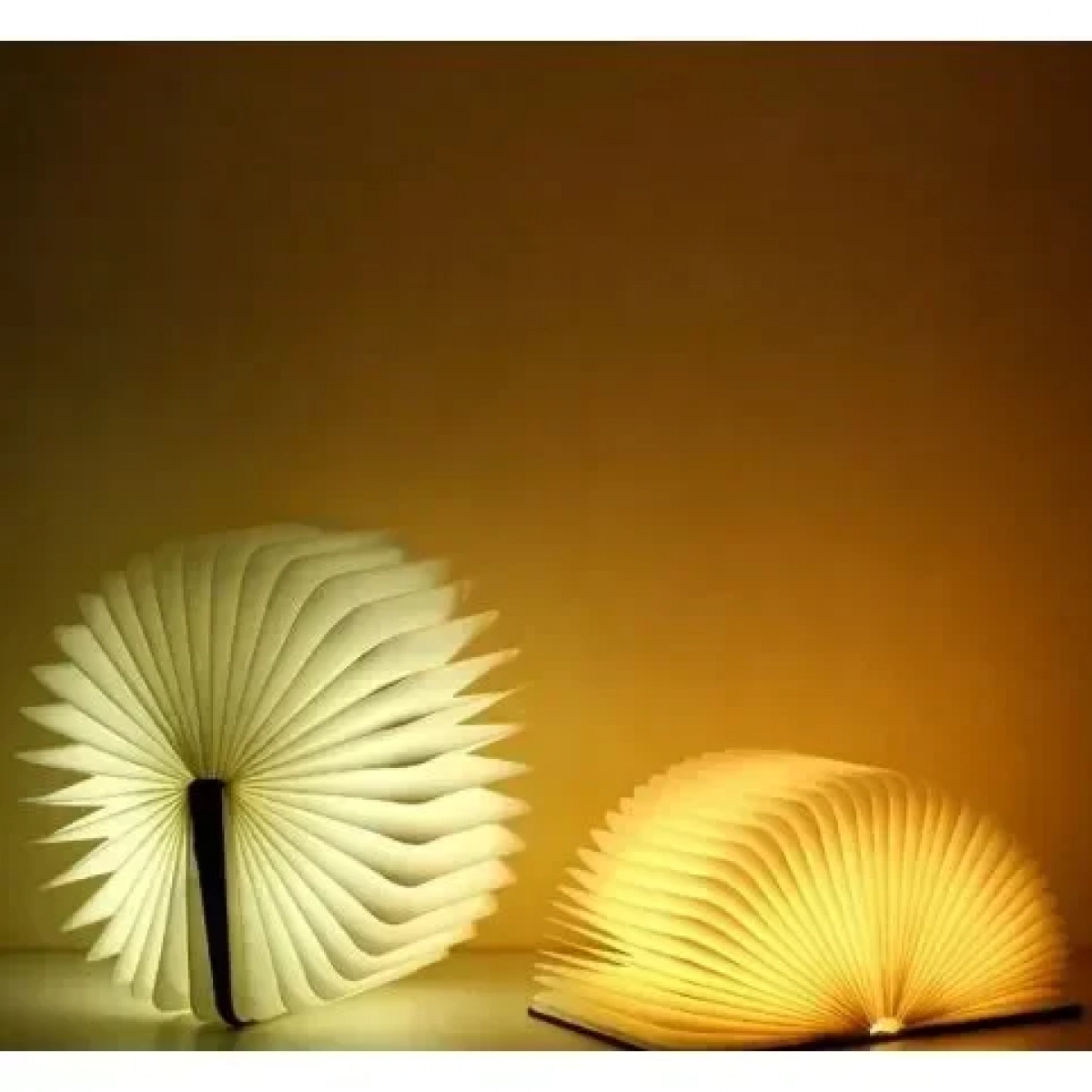 Φωτιστικό LED Βιβλίο - Wood Grain Book Led Light - MAF1246