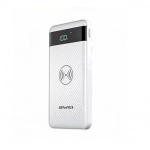 Φορητός Φορτιστής Ασύρματης Φόρτισης - Power Bank Awei P55K 10000 mAh, σε λευκό χρώμα