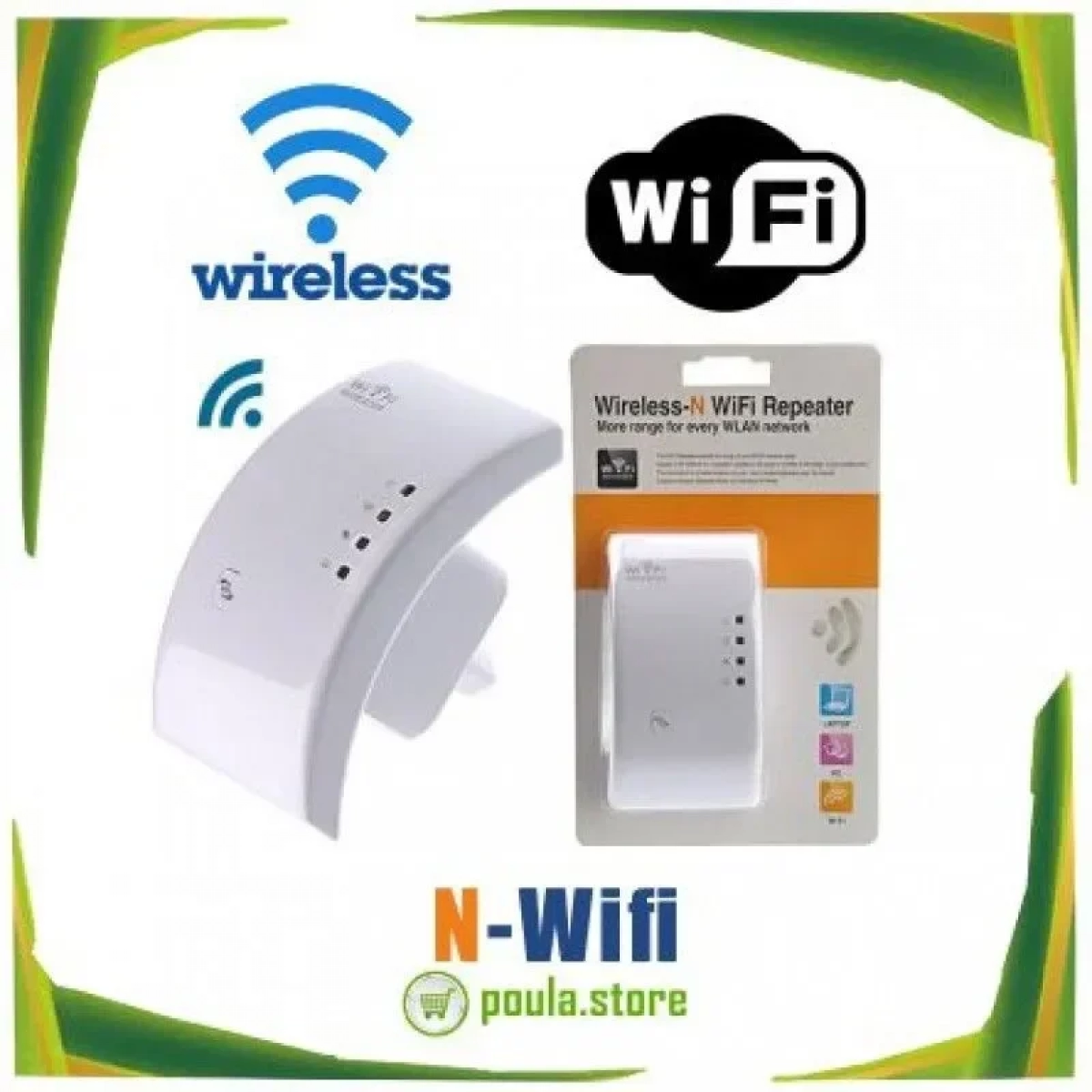 CL-WR01 Wireless-N Mini Router signal Amplifier Repeater