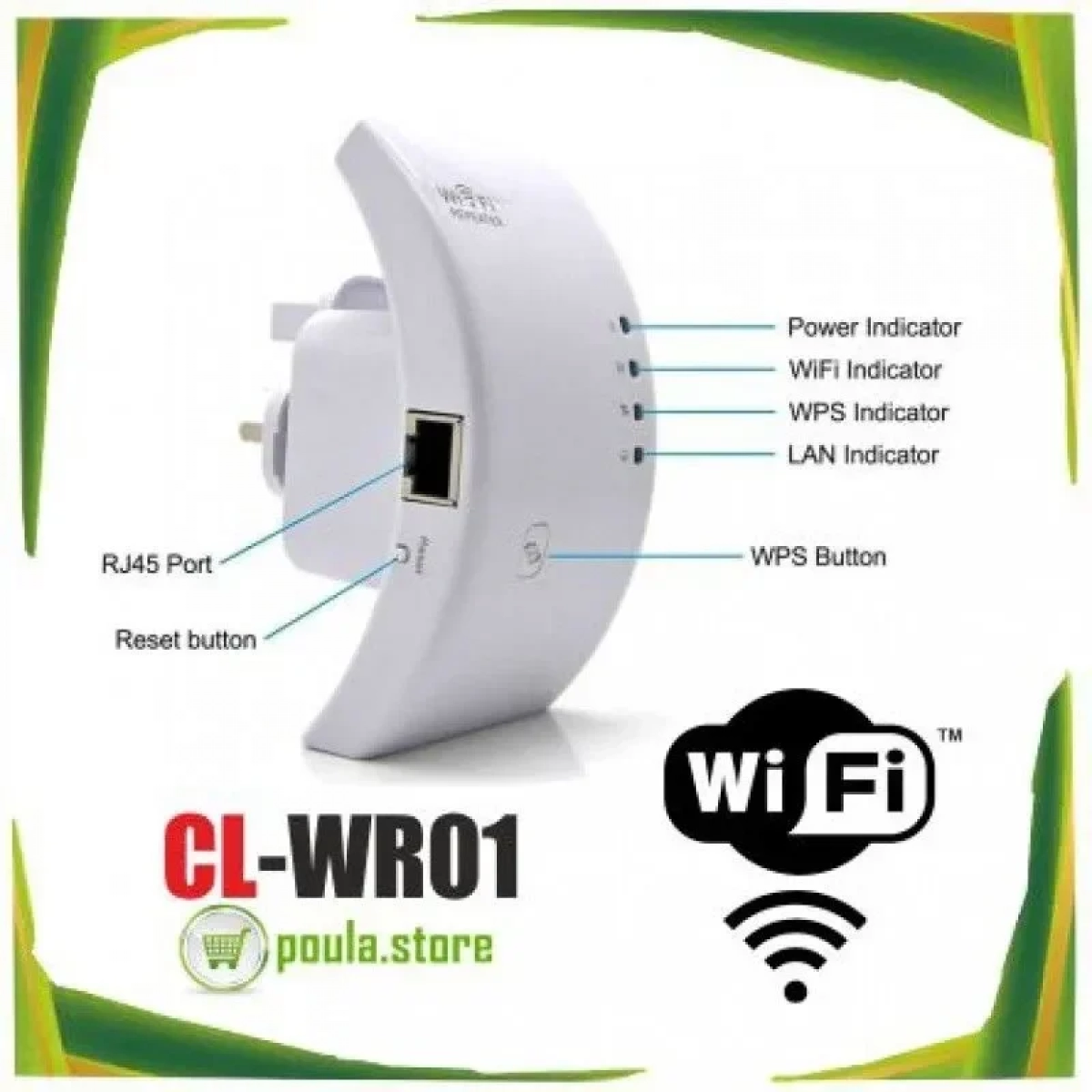 CL-WR01 Wireless-N Mini Router signal Amplifier Repeater