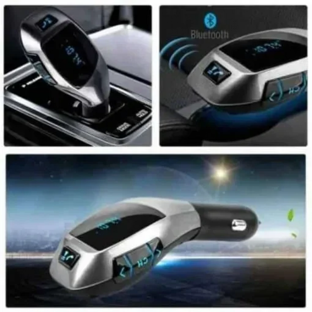 Bluetooth MP3 Player + Φορτιστής USB Αυτοκινήτου Car Kit X7 Με Χειριστήριο