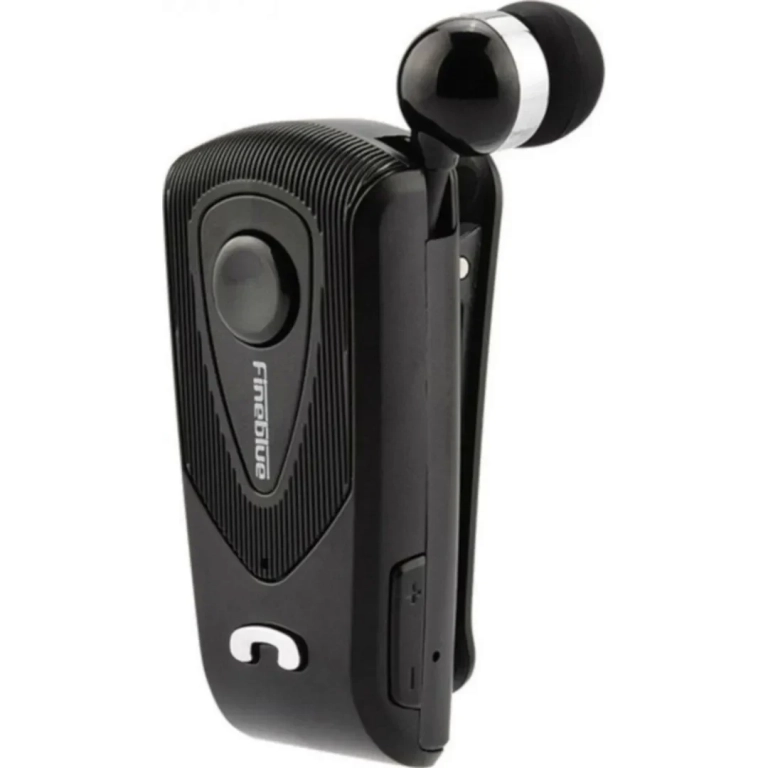 Fineblue bluetooth hands free ακουστικό F930, σε μαύρο χρώμα