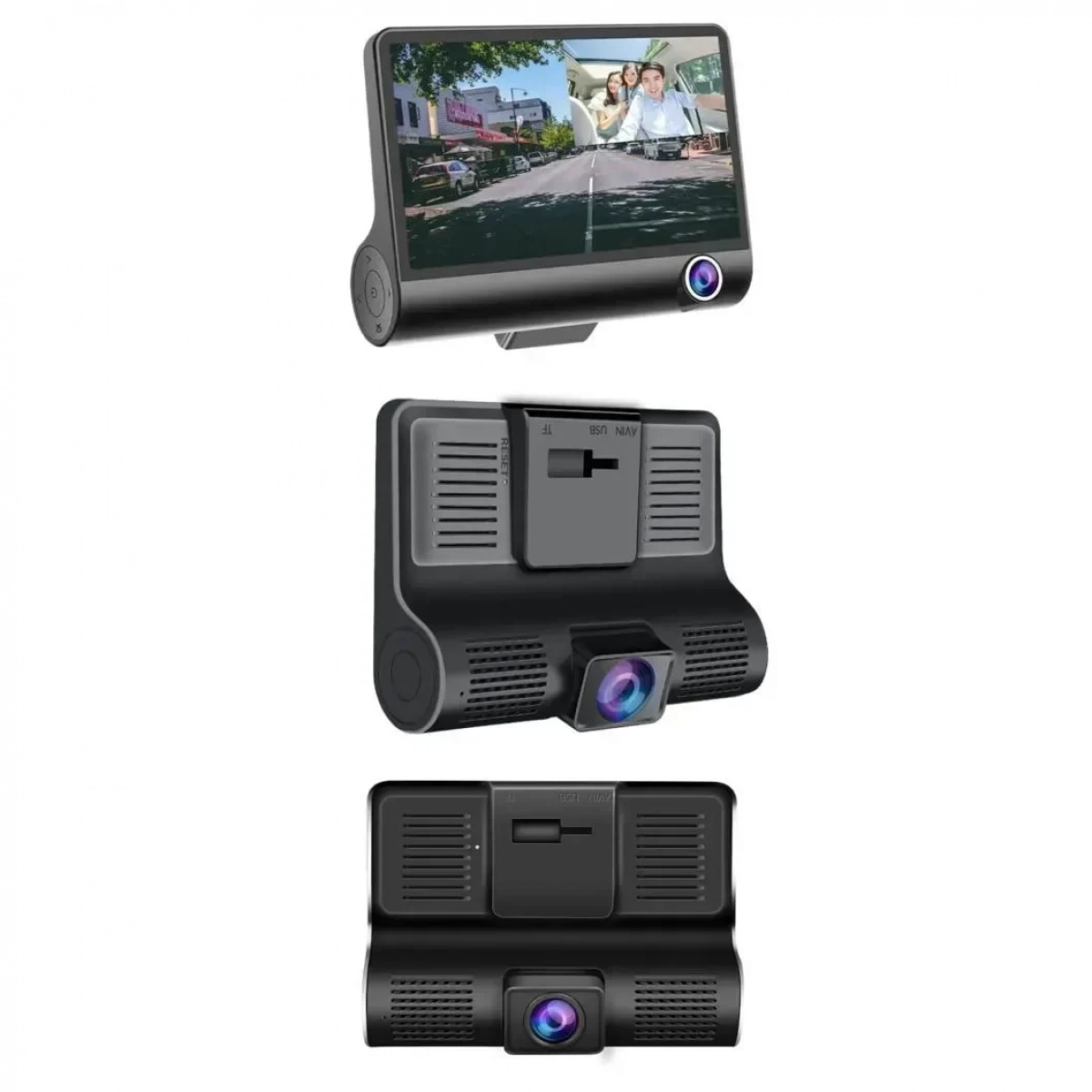 DVR Καταγραφικό αυτοκινήτου WDR Car Dual Lens Camera full HD 1080P