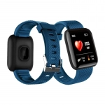 Fitness Smartwatch Activity Tracker 116 Plus, σε μπλε χρώμα