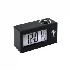 Ψηφιακό Ρολόι προτζέκτορας DS-3605 σε μαύρο χρώμα
