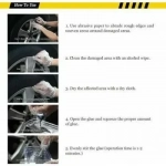Κιτ Επισκευής Ζάντας Αλουμινίου Ασημί - DIY Alloy Wheel Repair Kit