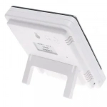 Ρολόι Ξυπνητήρι Θερμόμετρο και Μετρητής Υγρασίας 3 σε 1 με μεγάλη οθόνη και λειτουργία μνήμης, HTC-1