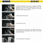 Κιτ Επισκευής Ζάντας Αλουμινίου Ασημί - DIY Alloy Wheel Repair Kit