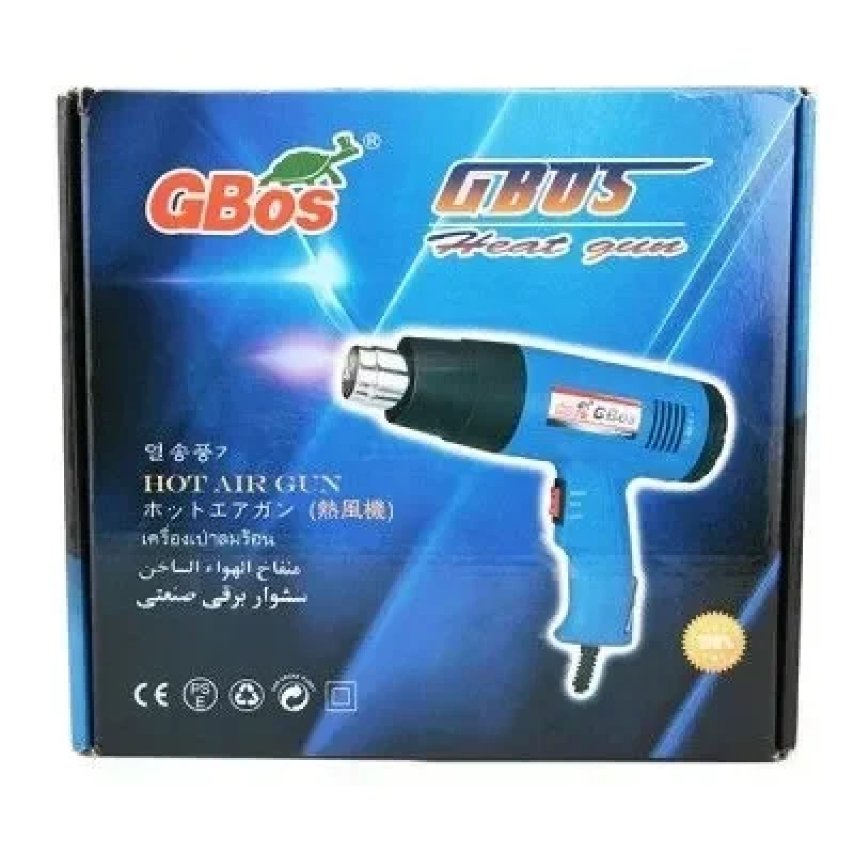 Πιστόλι Θερμού Αέρα GBOS 1500W