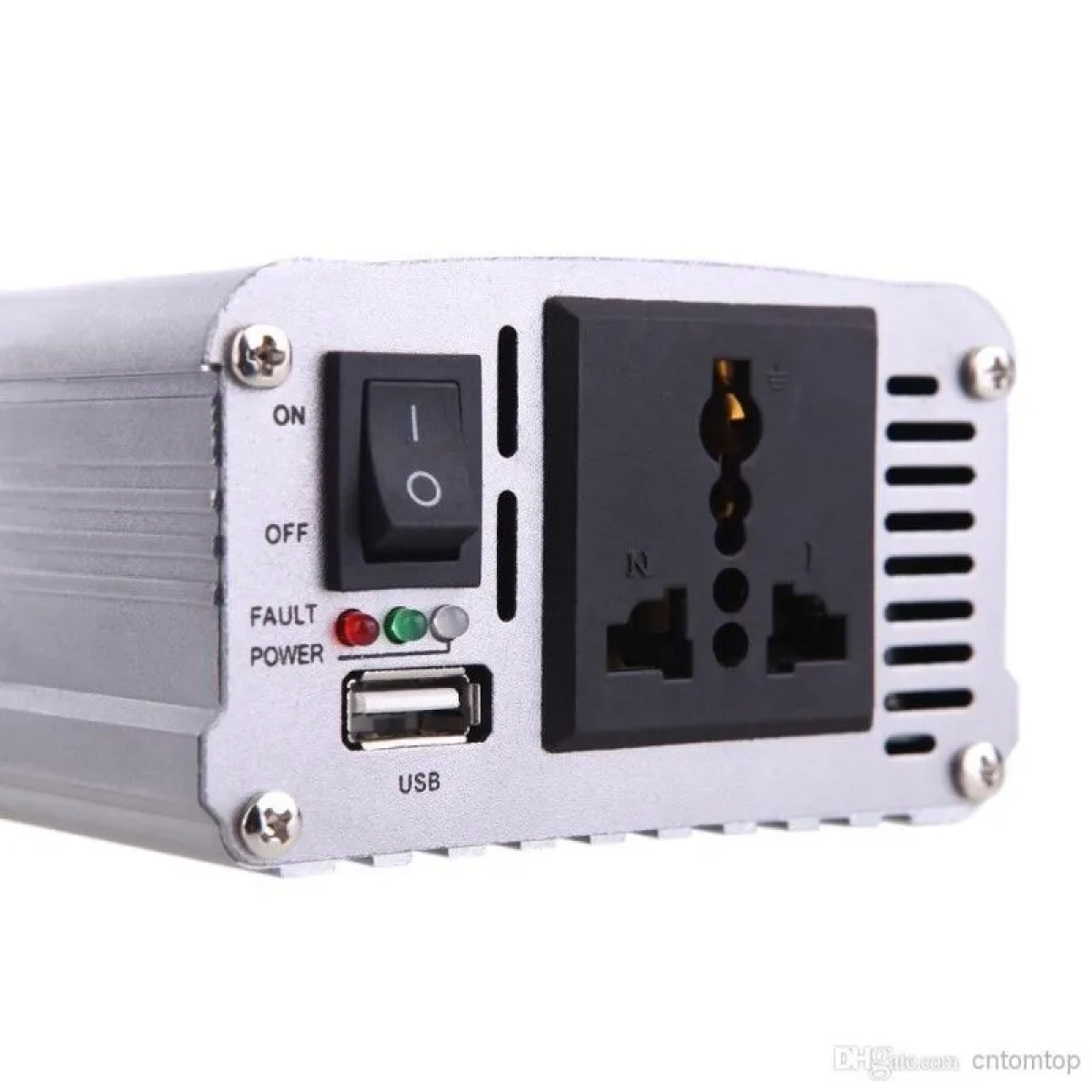 Inverter τροποποιημένου ημιτόνου DC 12V σε AC 220V με USB TBE 500W