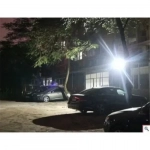 Αδιάβροχος Ηλιακός Προβολέας 10W με Φωτοβολταϊκό Πάνελ, Τηλεκοντρόλ και Χρονοδιακόπτη