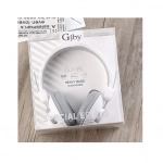 GJBY Ενσύρματα Ακουστικά - AUDIO EXTRA BASS GJ-15, σε λευκό χρώμα