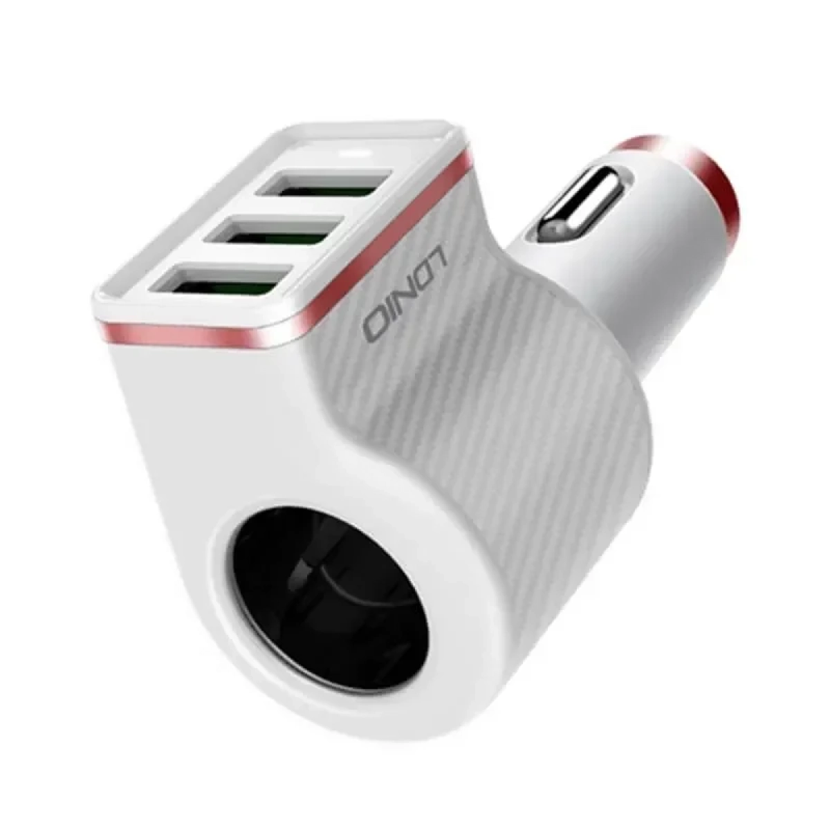 Φορτιστής usb αναπτήρας LDNIO CM12 4.2A 3 USB