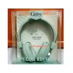 GJBY Ενσύρματα Ακουστικά - AUDIO EXTRA BASS GJ-15, σε πράσινο χρώμα