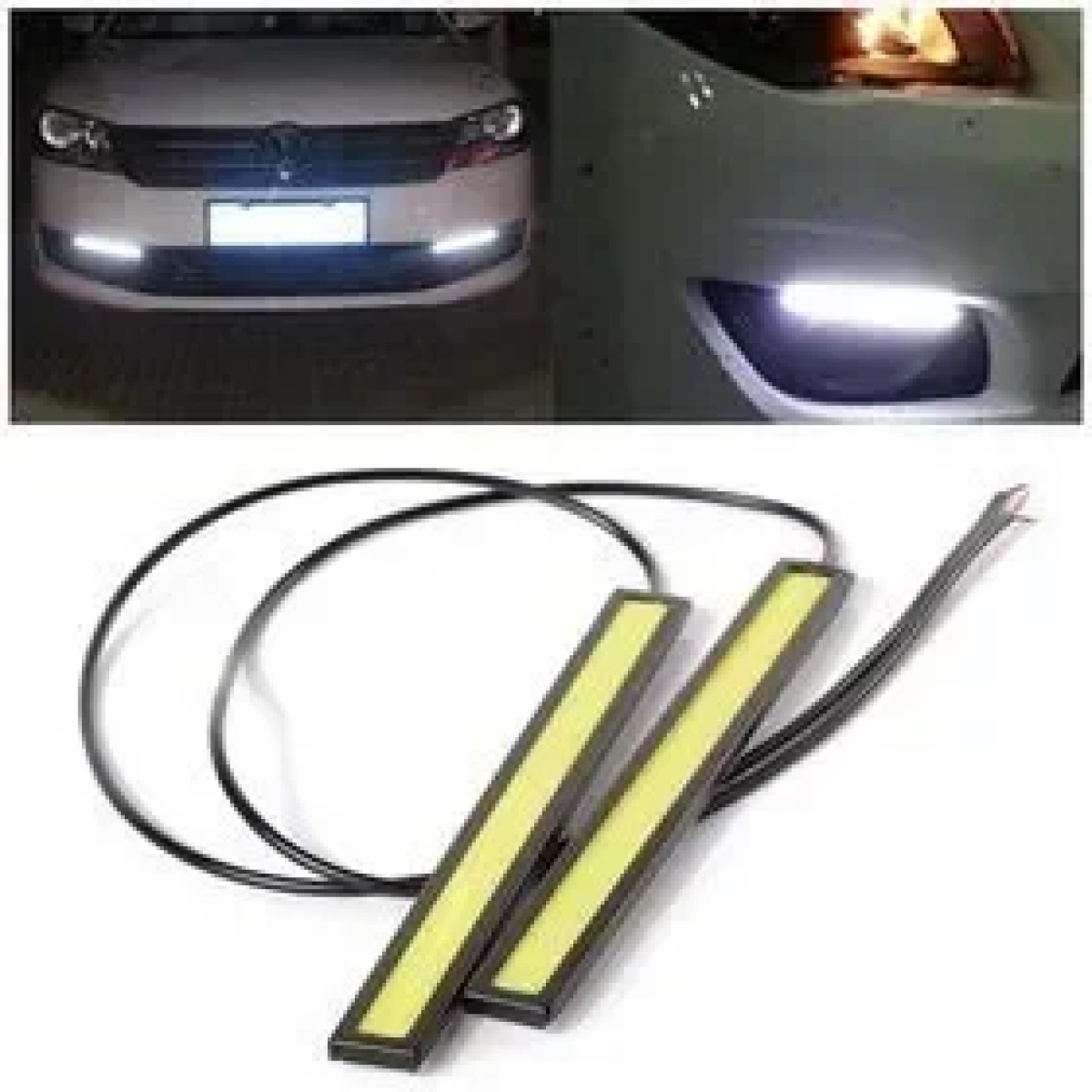 Φώτα ημέρας αυτοκινήτου - Led Daytime Running Lights - Σετ 2 τεμαχίων x 6W Small