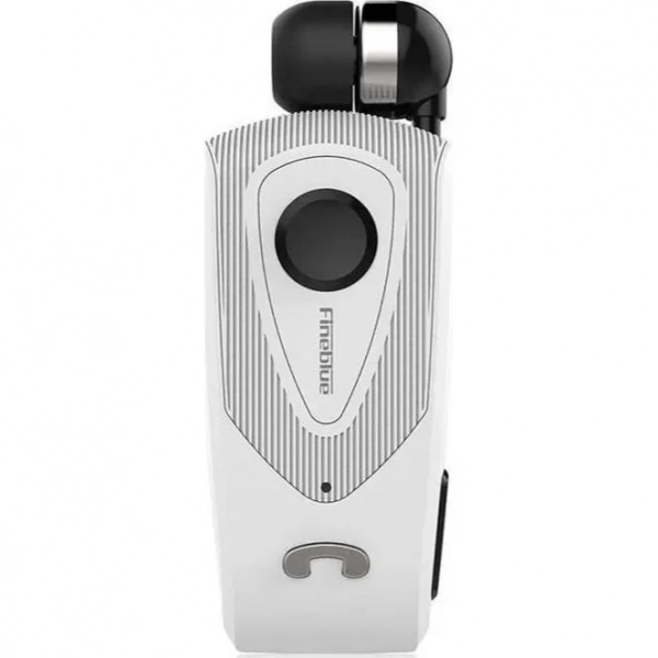 Fineblue bluetooth hands free ακουστικό F930, σε λευκό χρώμα