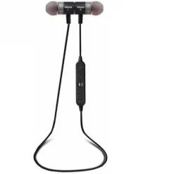 Μαγνητικά Ακουστικά Λαιμού IPIPOO με Bluetooth iL82BL, σε μαύρο χρώμα