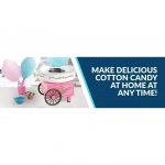 Μηχανή για Μαλλί της Γριάς OEM Cotton Candy Maker, σε ροζ χρώμα