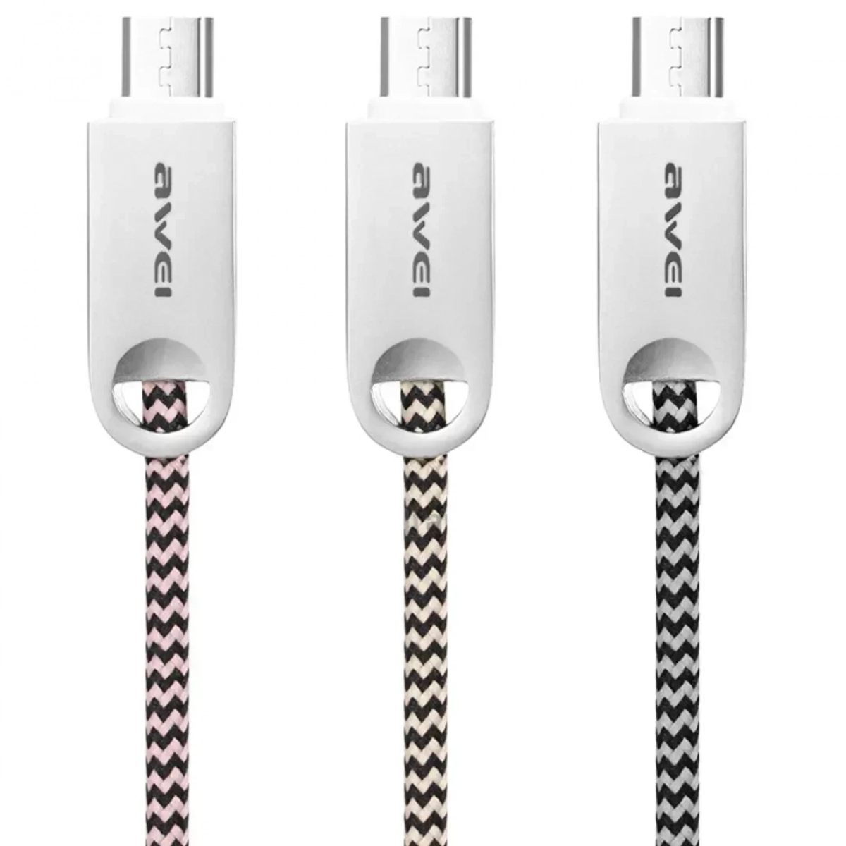 Καλώδιο Awei CL-30 Usb A to Micro, σε γκρι χρώμα