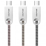 Καλώδιο Awei CL-30 Usb A to Micro, σε γκρι χρώμα