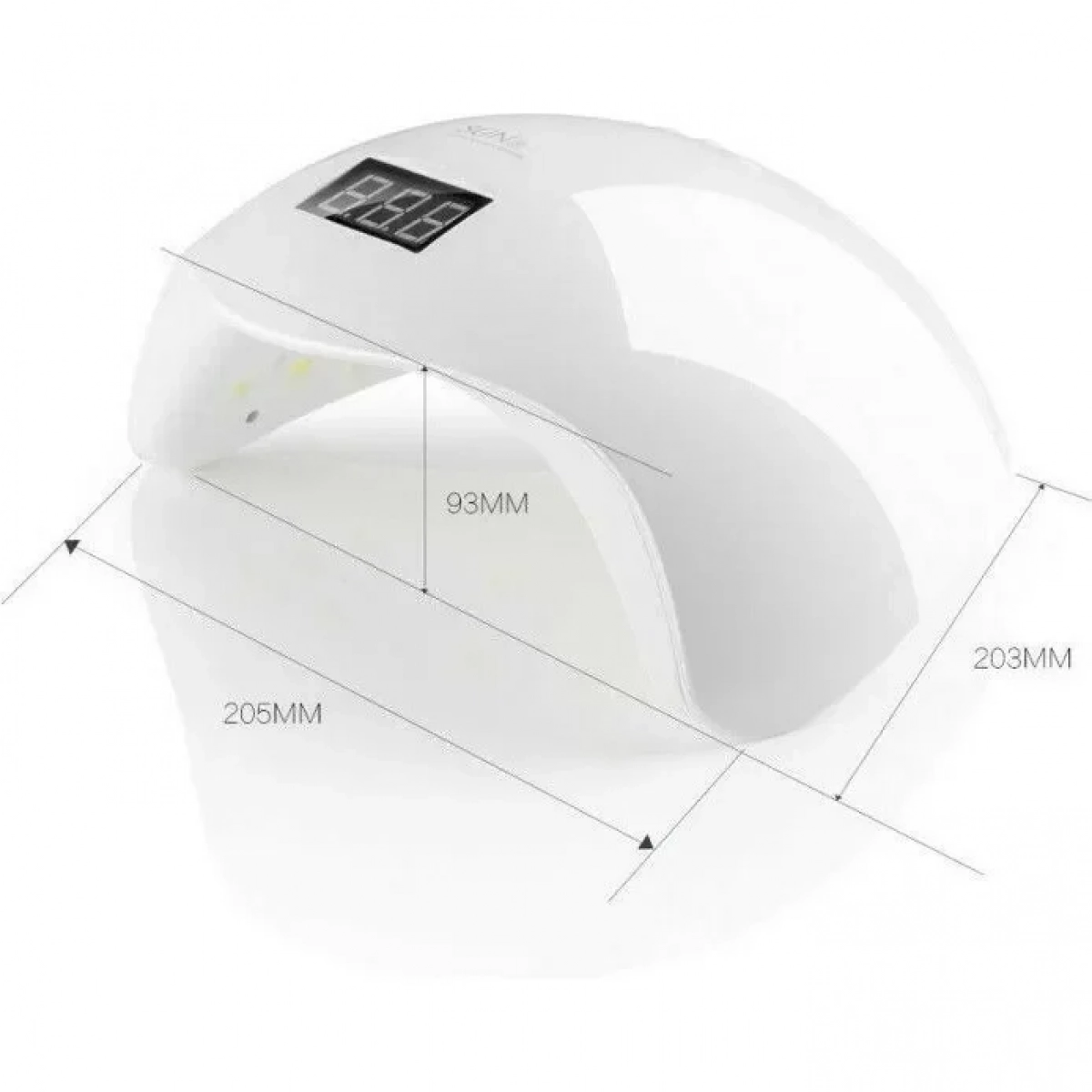 Επαγγελματικό Φουρνάκι Νυχιών LED UV Sun5 48W σε λευκό χρώμα