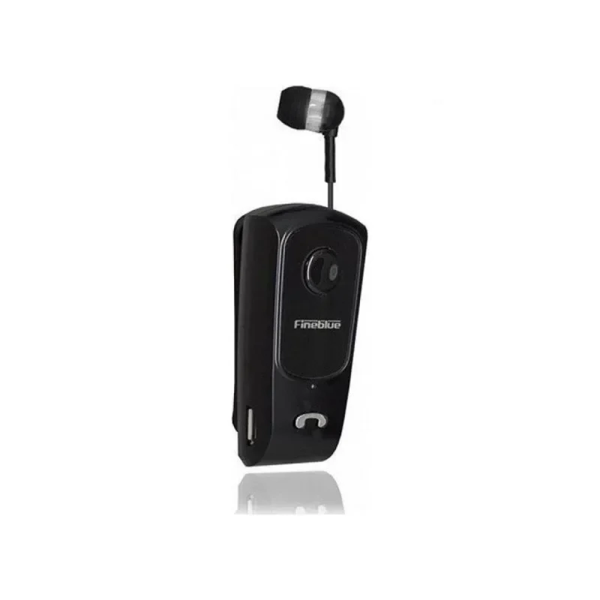 Ακουστικό Bluetoοth Hands Free Fineblue F920, σε ασημί χρώμα