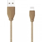 Καλώδιο AWEI CL-981 Usb A to Lightning, σε χρυσό χρώμα