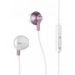 Handsfree Ακουστικά Remax RM-711, σε ροζ χρώμα