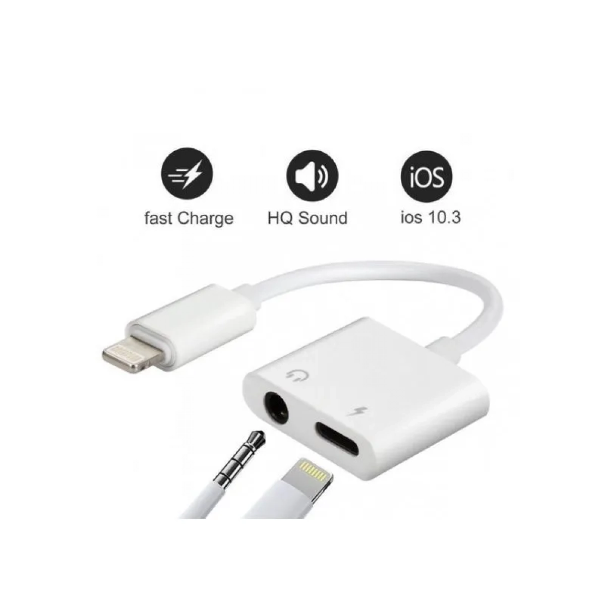 Αντάπτορας lightning σε 3.5mm MH030