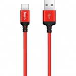 Καλώδιο Hoco X14 Type C to Usb 1m, σε κόκκινο χρώμα