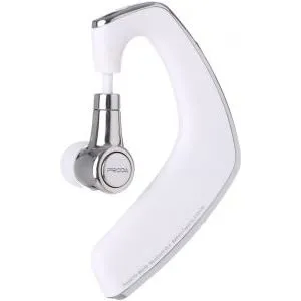 Ασύρματα Ακουστικά PRODA PD-BE600/ Wireless Headset Ear-Hook, σε λευκό χρώμα
