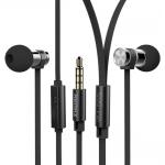Ακουστικά Remax Earphone RM-565i, σε μαύρο χρώμα