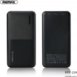 Powerbank Remax Linon 2 RPP-124 10.000mAh, σε μαύρο χρώμα