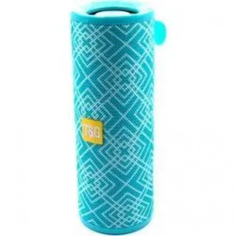 Φορητό Ηχείο T&G TG149 Wireless Bluetooth Speaker Portable, σε γαλάζιο χρώμα με σχέδιο