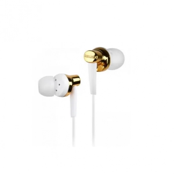 Ακουστικά Remax Earphone RM-575, σε χρυσό χρώμα
