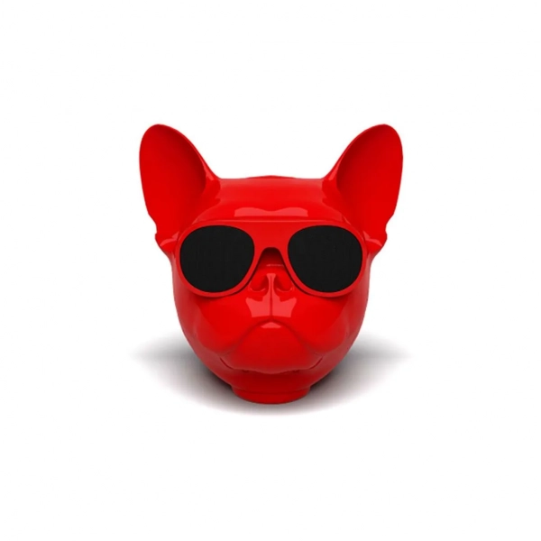 Ασύρματο Ηχείο Aerobull Bulldog Bluetooth Speaker 10W, σε κόκκινο χρώμα