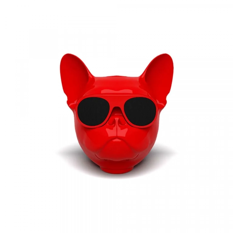 Ασύρματο Ηχείο Aerobull Bulldog Bluetooth Speaker 10W, σε κόκκινο χρώμα