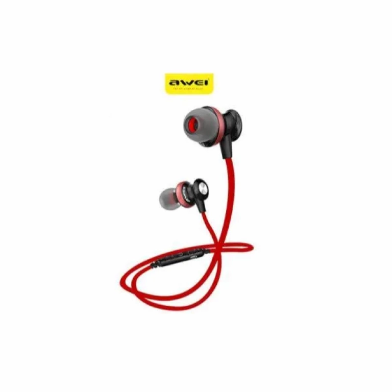 Ακουστικά Bluetooth Awei A980BL, σε μαύρο/κόκκινο χρώμα