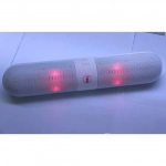 Mini Φορητό Bluetooth Ηχείο USB/SD/AUX FM Radio Multimedia Player BT908 LED, σε λευκό χρώμα