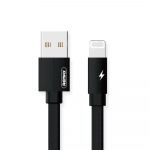 Καλώδιο Φόρτισης Remax RC-094i Kerolla 2.1A 1m για lightning, σε μαύρο χρώμα