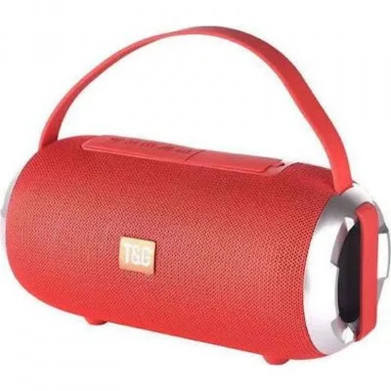 Ασύρματο Ηχείο Bluetooth T&G TG-509 BIG Wireless 10W, σε κόκκινο χρώμα
