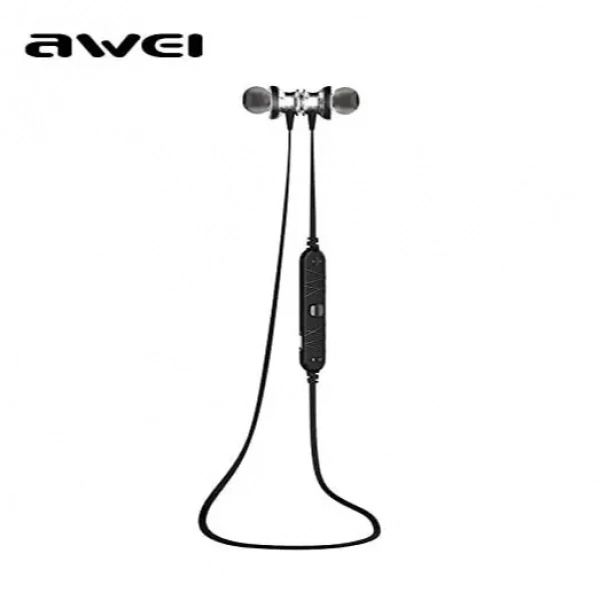 Ακουστικά Bluetooth Awei A980BL, σε ασημί χρώμα