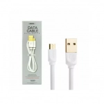 Καλώδιο USB To Micro Usb REMAX Radiance RC-041m 1m, σε λευκό χρώμα