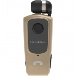Ακουστικό Bluetoοth Hands Free Fineblue F920, σε χρυσό χρώμα