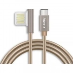 Καλώδιο φόρτισης USB Micro 1m Emperor RC-054m REMAX, σε χρυσό χρώμα