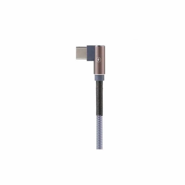 REMAX Γωνιακό Καλώδιο Μεταφοράς Δεδομένων 90° Type C RC-119a 1m, σε μπλε χρώμα