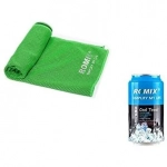 Πετσέτα Γυμναστηρίου Ψύξης Romix Cool Towel, σε πράσινο χρώμα