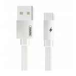 Καλώδιο Φόρτισης Remax RC-094a Kerolla 2.1A 1m για Type C, σε λευκό χρώμα